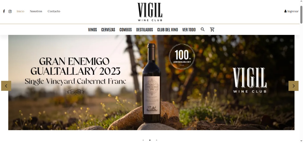 Vigil Wine Club Mockup